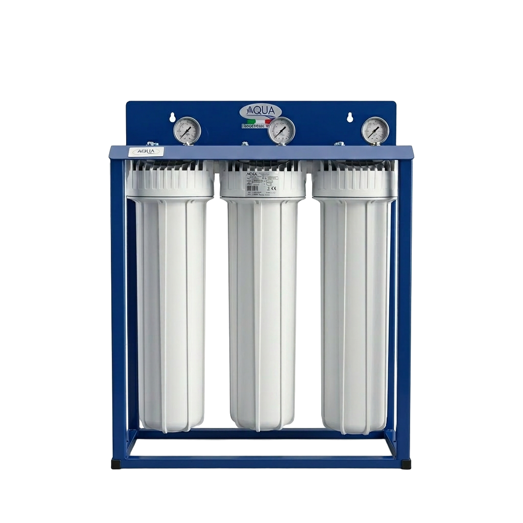 Triple-Stage Industrial Filter Skid